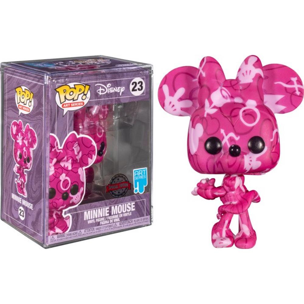 Funko Pop Disney - Minnie Mouse 23 (Art Series) (Special Edition) (Com Protetor)