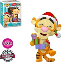 Funko Pop Disney - Winnie The Pooh Tigger 1130 (Flocked) (Special Edition) #1 (Com Detalhe)