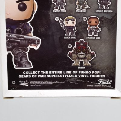 Funko Pop Games - Gears Of War Dominic Santiago 196 (Vaulted) #4