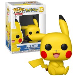 Funko Pop Games - Pokemon Pikachu 842 (Sentado)