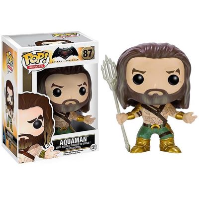 Funko Pop Heroes - Batman Vs Superman - Aquaman 87 (Vaulted)
