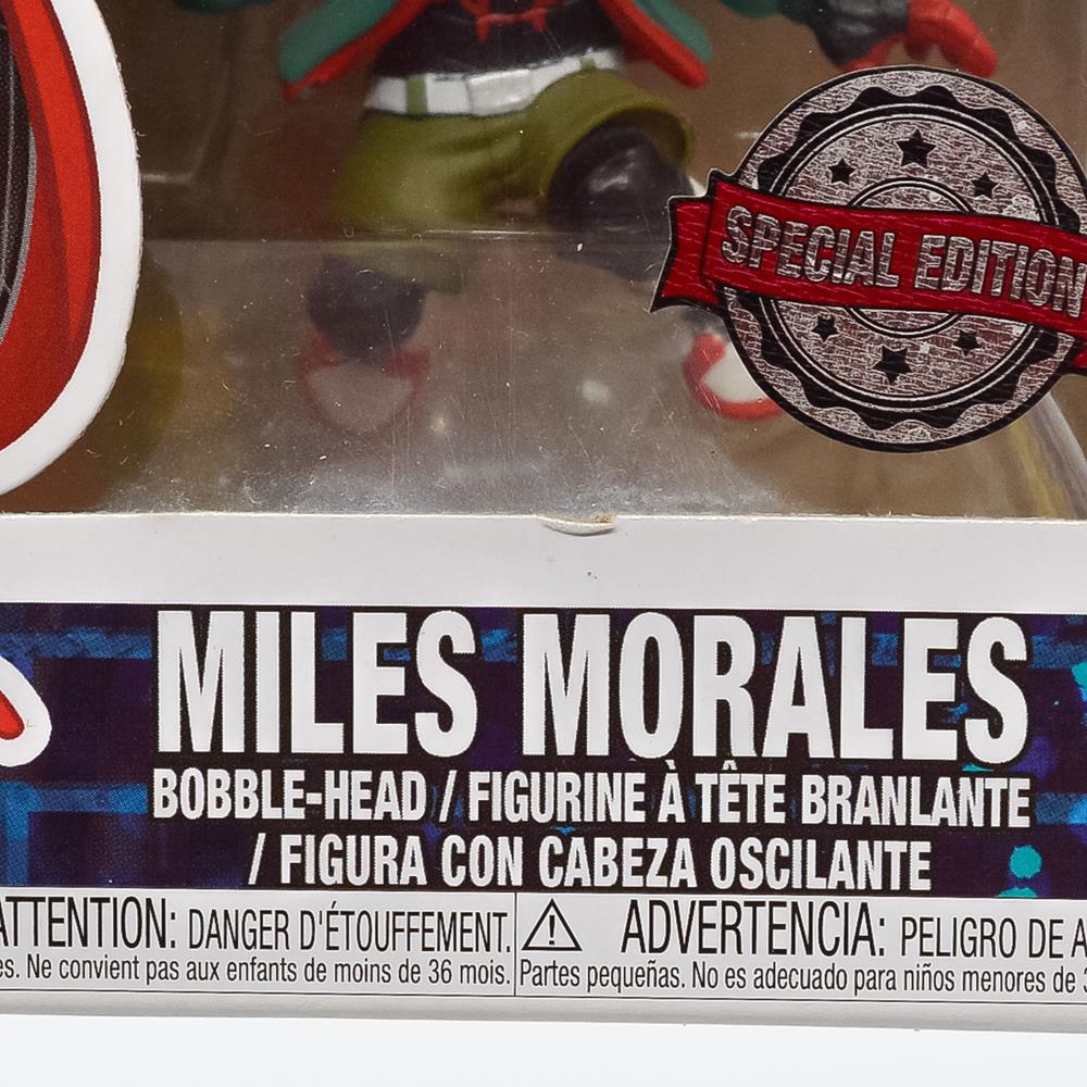 Funko Pop Marvel - Spider-Man: Into The Spider-Verse Miles Morales 529 (Special Edition) (Vaulted) #1