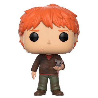 Funko Pop - Harry Potter Ron Weasley 44 (Com Rato Rabicho Scabbers)