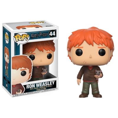 Funko Pop - Harry Potter Ron Weasley 44 (Com Rato Rabicho Scabbers)