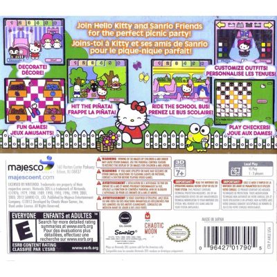 Hello Kitty Picnic - Nintendo 3Ds