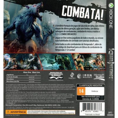 Killer Instinct - Xbox One #1 (Mancha)