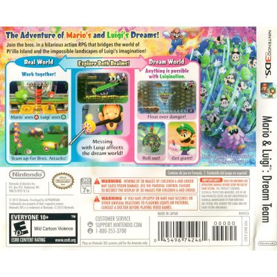 Mario & Luigi Dream Team - Nintendo 3Ds #1