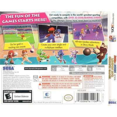 Mario & Sonic At The London 2012 Olympic Games - 3Ds