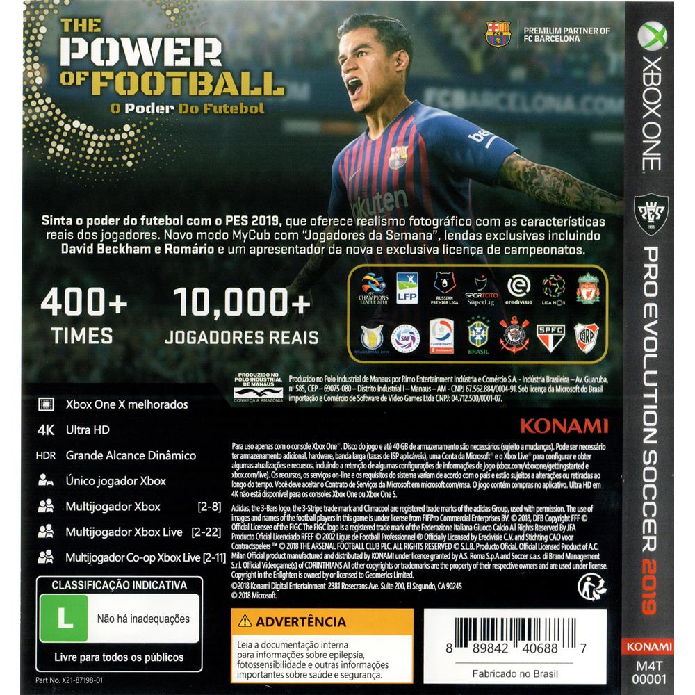 Pro Evolution Soccer 2019 Xbox One X Review