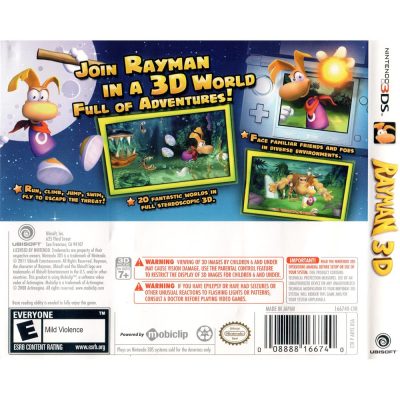 Rayman 3D - Nintendo 3Ds #1