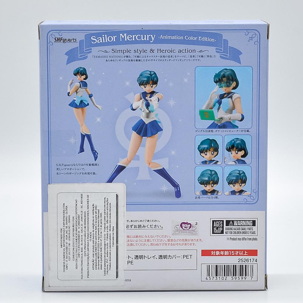 Sailor Moon - Sailor Mercury (Anime Color Edition) - S.H. Figuarts Bandai