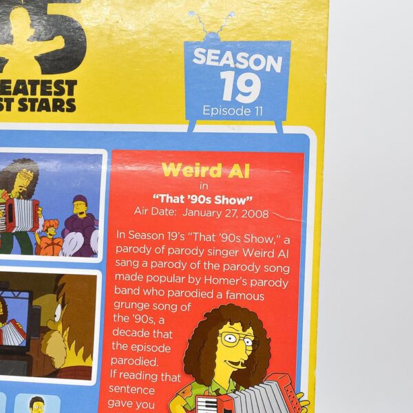The Simpsons 25Th Anniversary Weird Al - Neca #1