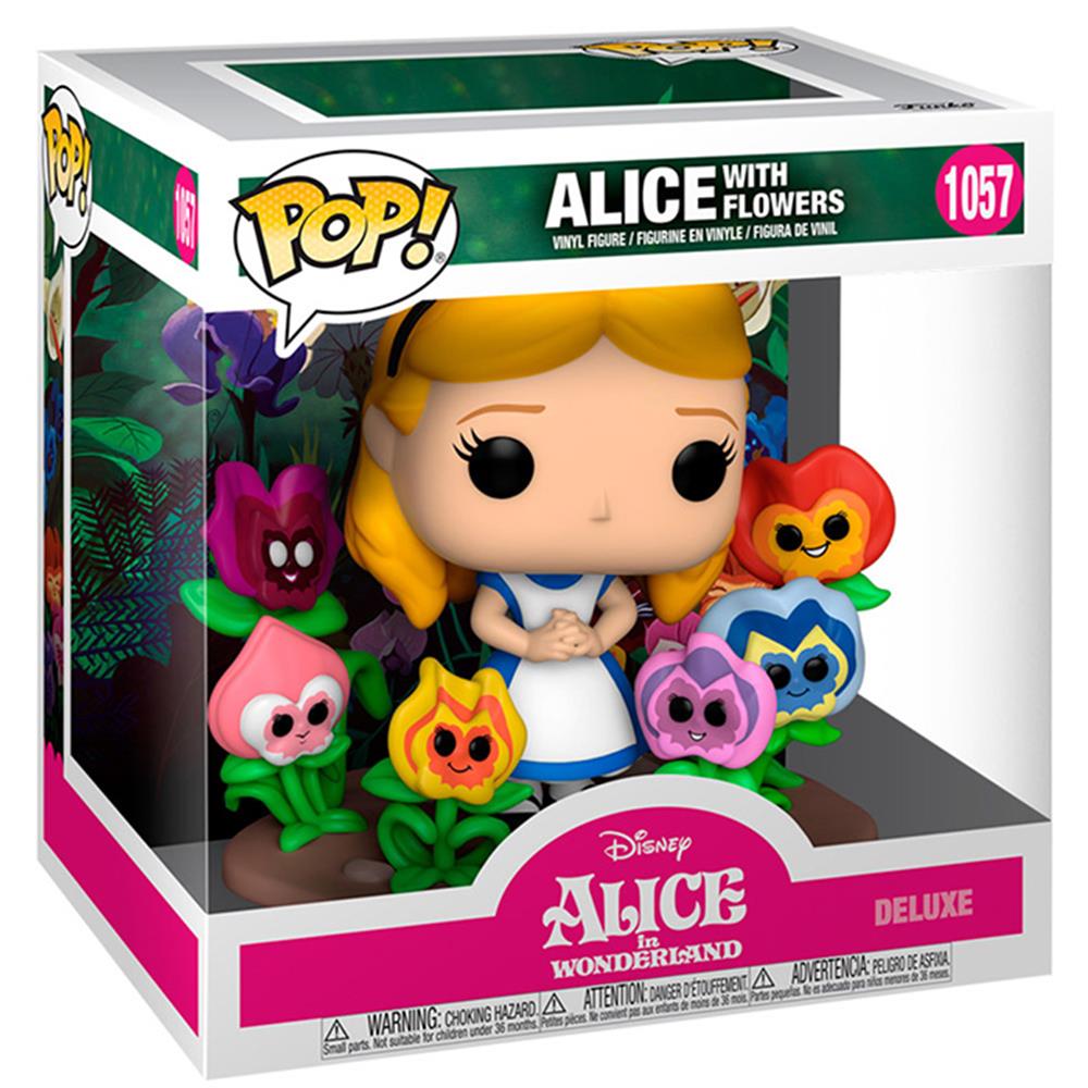 Funko Pop Alice Com Flores 1057 Deluxe (Disney Alice In Wonderland 70Th Anniversary)