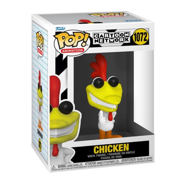 Funko Pop Chicken 1072 (A Vaca E O Frango) (Animation Cartoon Network)