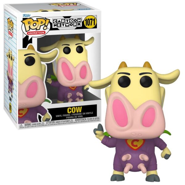 Funko Pop Cow 1071 (A Vaca E O Frango) (Animation Cartoon Network)