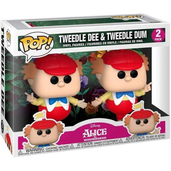 Funko Pop Tweedle Dee E Tweedle Dum 2 Pack (Disney Alice In Wonderland 70Th Anniversary)