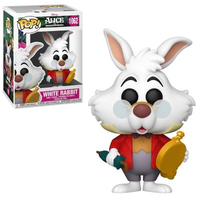 Funko Pop White Rabbit 1062 (Coelho Branco) (With Watch) (Disney Alice In Wonderland 70Th Anniversary
