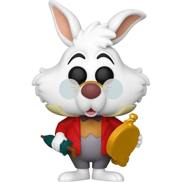 Funko Pop White Rabbit 1062 (Coelho Branco) (With Watch) (Disney Alice In Wonderland 70Th Anniversary