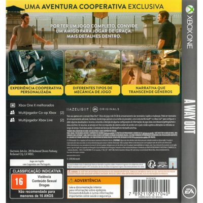 A Way Out - Xbox One #2