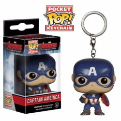 Chaveiro Funko Pocket Keychain - Avengers Age Of Ultron Captain America