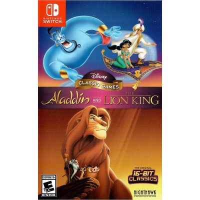 Disney Classic Games Aladdin And The Lion King Nintendo Switch (Jogo MÃdia FÃsica)