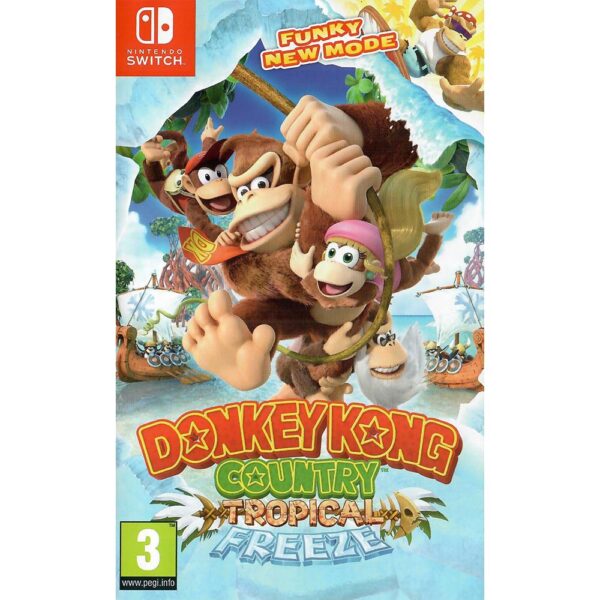 Donkey Kong Country Tropical Freeze Nintendo Switch (Jogo Mídia Física)
