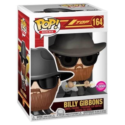 Funko Pop Billy Gibbons 164 (Flocked) (Rocks Zz Top)