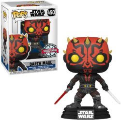Funko Pop Darth Maul 450 (Special Edition) (With Darksaber And Lightsaber) (Star Wars)