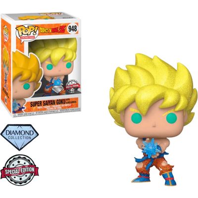 Funko Pop Goku 948 (Super Saiyan) (With Kamehameha) (Dragon Ball Z) (Animation) (Diamond Collection) (Special Edition) #1