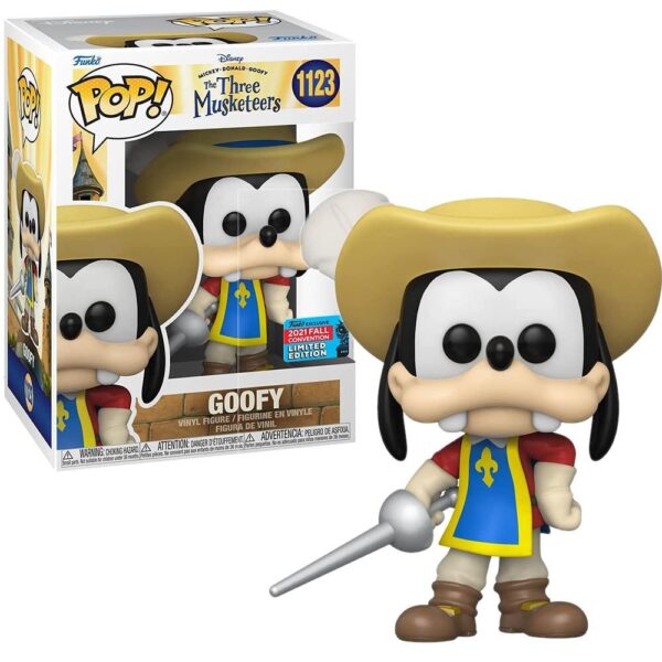 Funko Pop Goofy 1123 (Pateta) (2021 Fall Convention Limited Edition) (Disney The Three Musketeers)