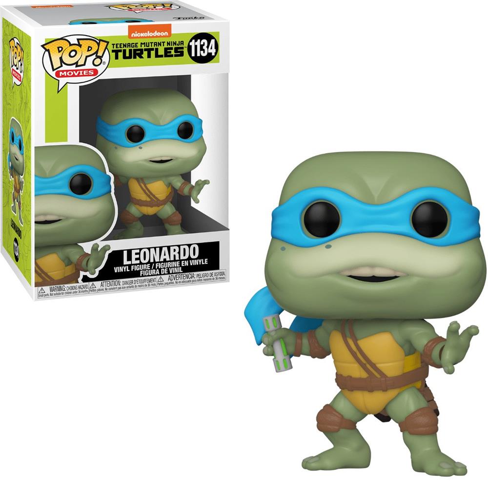 Funko Pop Leonardo 1134 (As Tartarugas Ninjas) (Movies) (Tmnt 2)