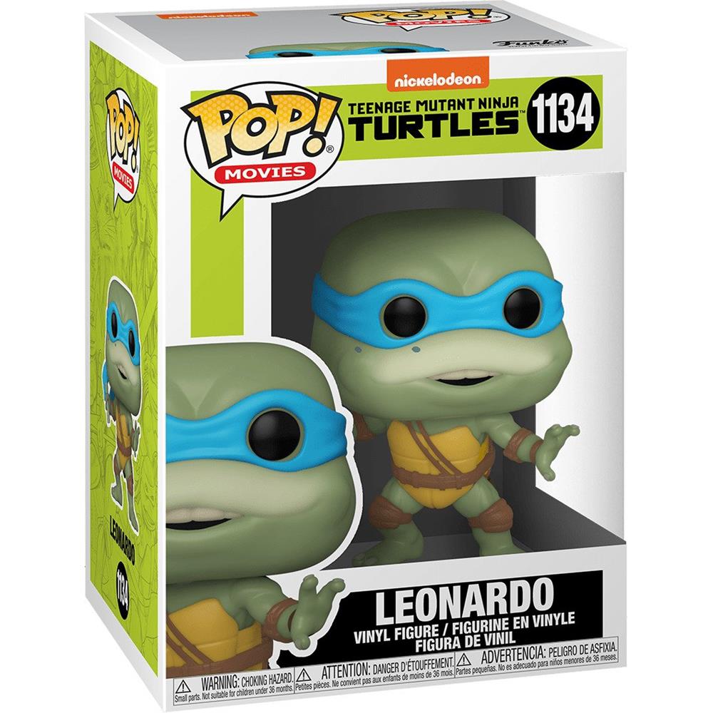 Funko Pop Leonardo 1134 (As Tartarugas Ninjas) (Movies) (Tmnt 2)