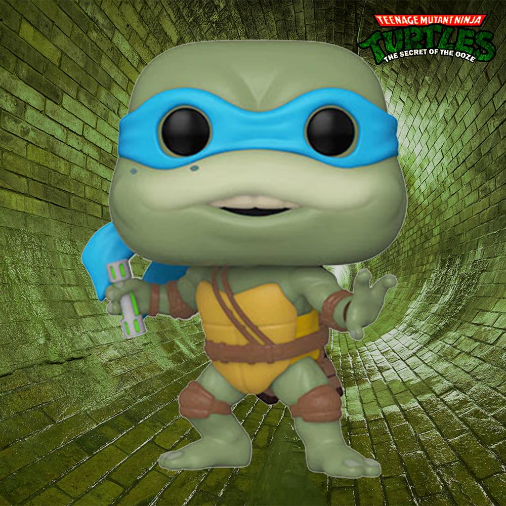 Funko Pop Leonardo 1134 (As Tartarugas Ninjas) (Movies) (Tmnt 2)