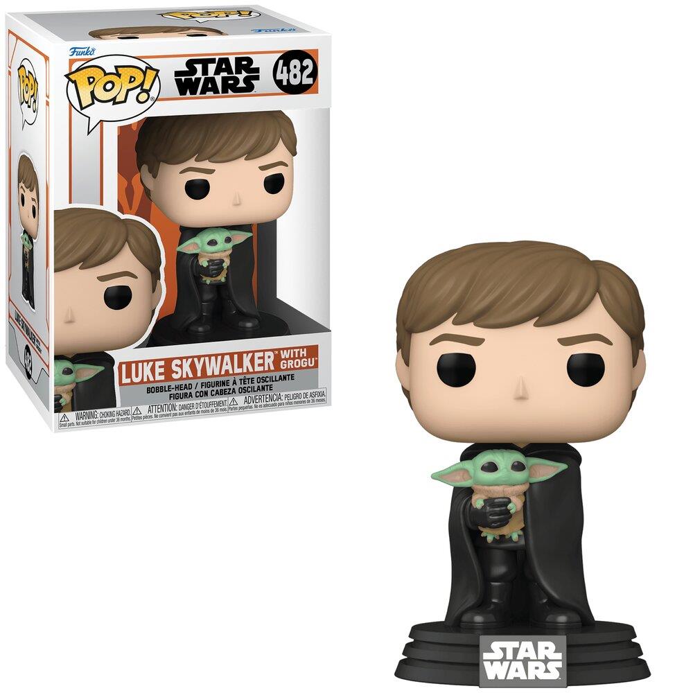 Funko Pop Luke Skywalker With Grogu 482 (Star Wars The Mandalorian) Funko Pop Luke Skywalker With Grogu 482 (Star Wars The Mandalorian)