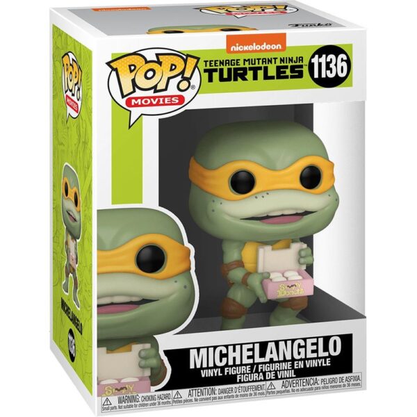 Funko Pop Michelangelo 1136 (As Tartarugas Ninjas) (Movies) (Tmnt 2)