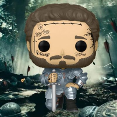 Funko Pop Post Malone 253 (Music Knight) (Rocks)