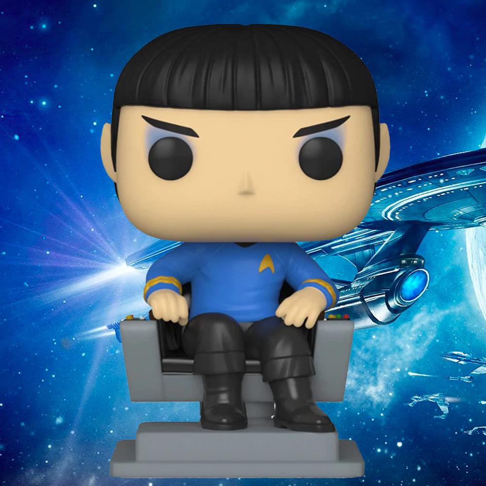 Funko Pop Spock In Chair (Se) (Television Star Trek The Original Series)