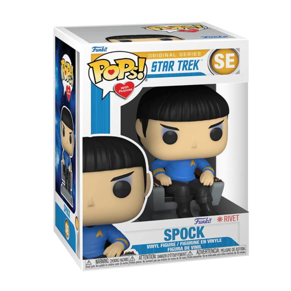 Funko Pop Spock In Chair (Se) (Television Star Trek The Original Series)