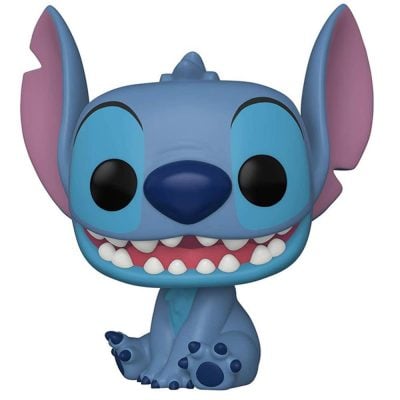 Funko Pop Stitch 1046 (Super Sized) (Jumbo) (Sentado Sorrindo) (Disney)