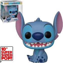 Funko Pop Stitch 1046 (Super Sized) (Jumbo) (Sentado Sorrindo) (Disney)