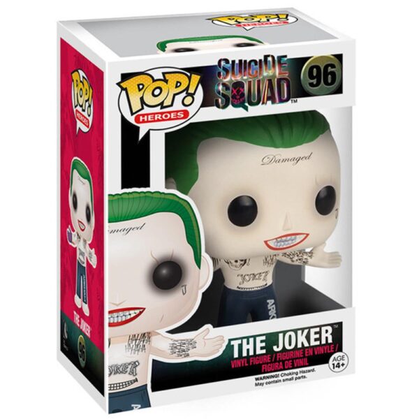 Funko Pop The Joker 96 (Coringa Esquadrão Suicida) (Heroes Suicide Squad)