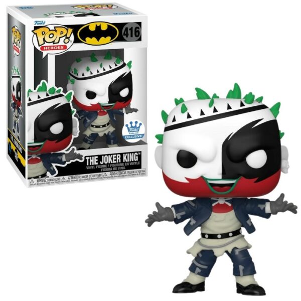 Funko Pop The Joker King 416 (Heroes Dc Comics) (Funko Shop Exclusive)