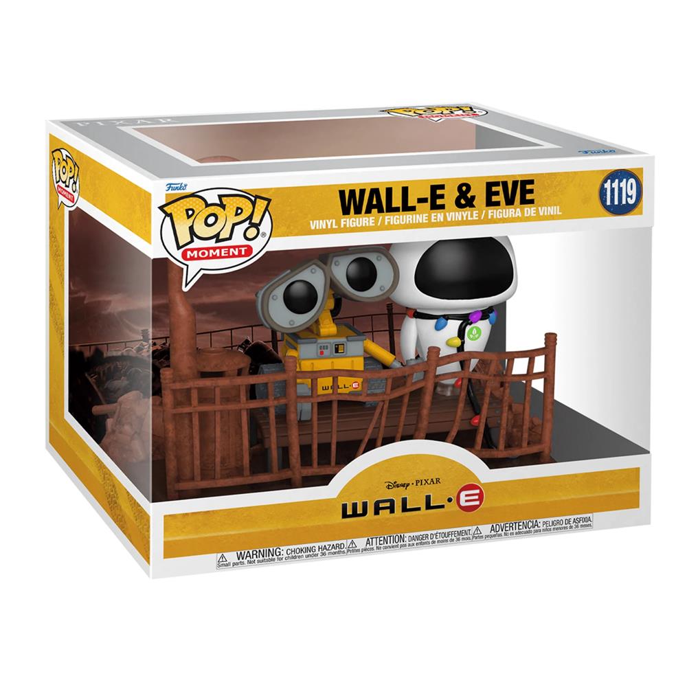 Funko Pop Wall-E E Eve 1119 (Movies Moments) (Disney Pixar)
