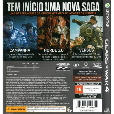 Gears Of War 4 - Xbox One