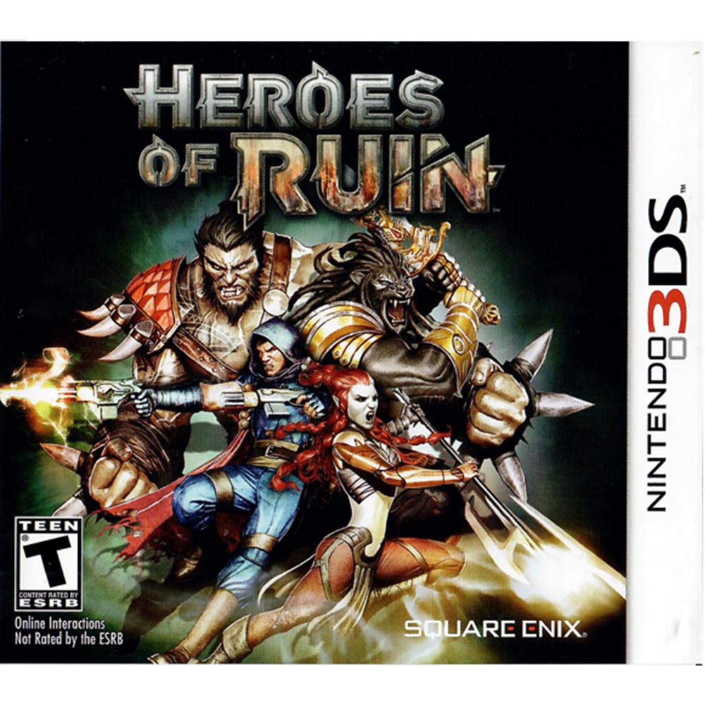 Heroes Of Ruin Nintendo 3Ds (Jogo Mídia Física) (Seminovo) - Arena Games -  Loja Geek