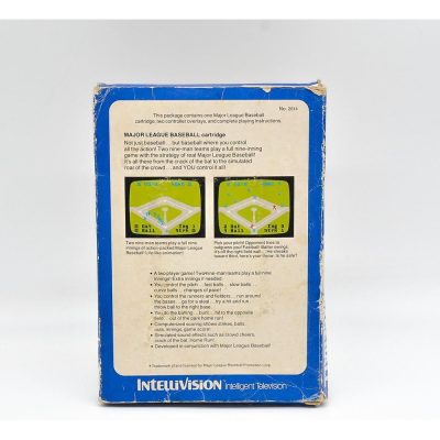 Major League Baseball - Intellivision (Original) #1