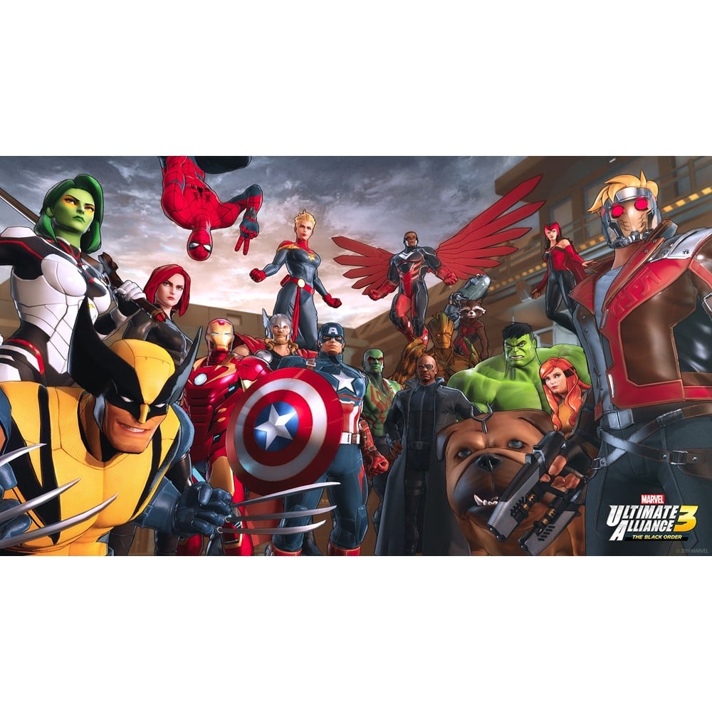 Marvel Ultimate Alliance 3 The Black Order Nintendo Switch (Jogo Mídia Física)