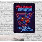 Placa Decorativa Nao Encoste (26X20) #1 (Novo)