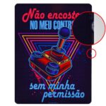 Placa Decorativa Nao Encoste (26X20) #1 (Novo)