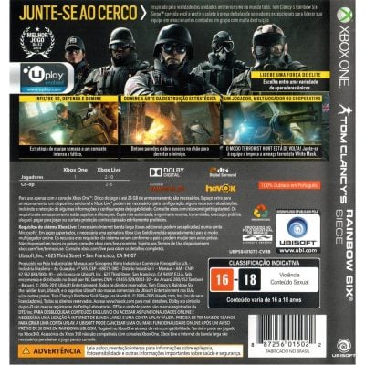 Rainbow Six Siege - Xbox One